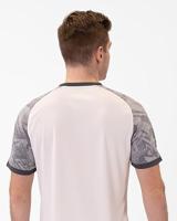 JAKO 4224 Shirt Iconic Km - Wit/Zachtgrijs/Antra Light - M - thumbnail