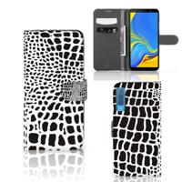 Samsung Galaxy A7 (2018) | Telefoonhoesje | Met pasjeshouder | Slangenprint - thumbnail
