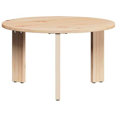 Koffietafel Set 2 pcs Naturel 47.5 x 47.5 x 27 cm
