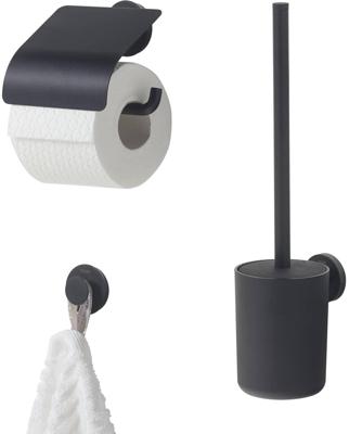 Tiger Urban toilet accessoires 3-delig hangend zwart