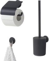 Tiger Urban toilet accessoires 3-delig hangend zwart - thumbnail