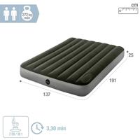 Intex Full Down Luchtbed 137x191x25cm - thumbnail