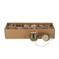 Daan Kromhout Eieren met touw zwart 5 cm 12 stuks | 10 stuks - thumbnail