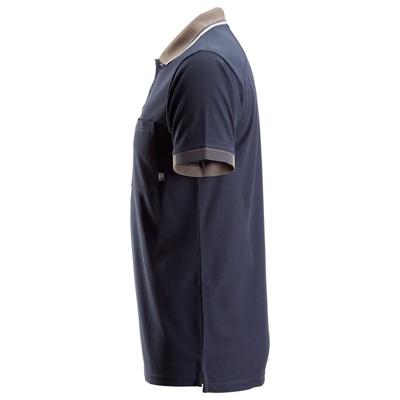 Herenpolo met Korte Mouwen Snickers Workwear 2724 Polo AllroundWork Technology 37.5® Marineblauw Maat XXL