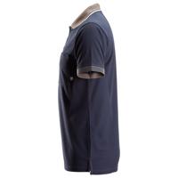 Herenpolo met Korte Mouwen Snickers Workwear 2724 Polo AllroundWork Technology 37.5® Marineblauw Maat XXL - thumbnail