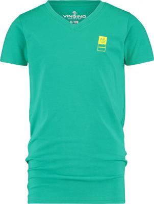 Vingino Essentials basic T-shirt zeegroen Vingino Essentials basic T-shirt zeegroen