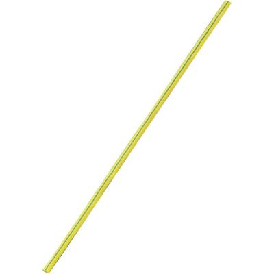 TRU COMPONENTS 1567325 Krimpkous zonder lijm Geel, Groen 6 mm 2 mm Krimpverhouding:3:1 per meter