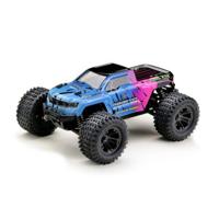 Absima MINI AMT Pink, Blauw Brushed 1:16 RC auto Elektro Monstertruck 4WD RTR 2,4 GHz - thumbnail