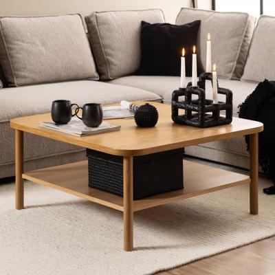 Bendt Salontafel 'Jazzmen' Eiken, 90 x 90cm