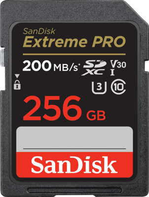 SanDisk Extreme PRO SDXC-kaart 256 GB Class 10 UHS-I Schokbestendig, Waterdicht