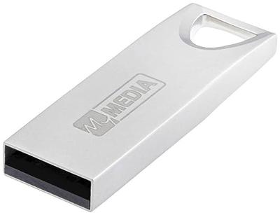 MyMEDIA My Alu USB 2.0 Drive USB-stick 16 GB Zilver 69272 USB-A 2.0