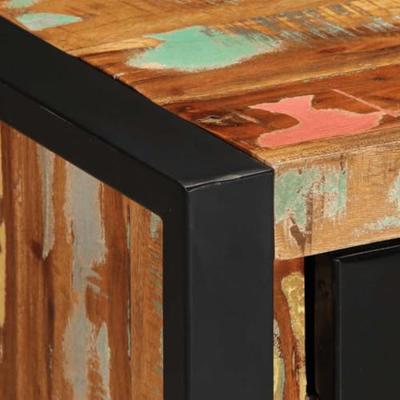 Dressoir 55x35x70 cm massief gerecycled hout meerkleurig Dressoir 55x35x70 cm massief gerecycled hout meerkleurig