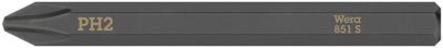 Wera 851 S Phillips kruiskopbits voor slagschroevendraaier, PH 2 x 70 mm - 05018161001 Wera 851 S Phillips kruiskopbits voor slagschroevendraaier, PH 2 x 70 mm - 05018161001