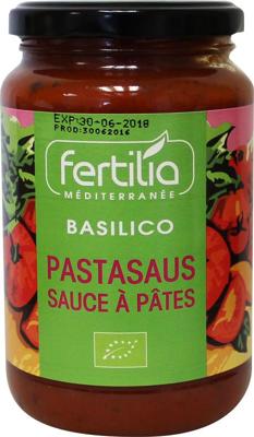 Fertilia Pastasaus basilico bio 350 Gram Fertilia Pastasaus basilico bio 350 Gram