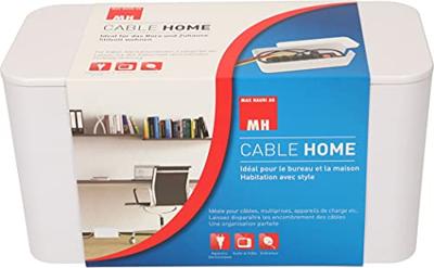 Max Hauri 126731 Kabelbox Wit (l x b x h) 235 x 115 x 120 mm 1 stuk(s)