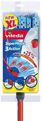 Vileda mop en steel Supermocio 3Action
