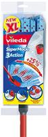 Vileda Supermocio 3Action Mop Rood/Blauw - thumbnail