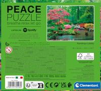 Clementoni Peace Puzzel Japanse Tuin 500 Stukjes - thumbnail