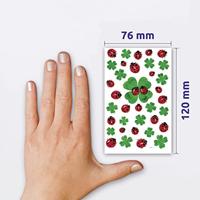 Avery AV-4362 Etiket 3 Vel Klavers/Lieveheersbeestjes 10 Setjes met 3 Vel - thumbnail