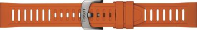 Horlogeband Tissot T603049212 Rubber Oranje 21mm Horlogeband Tissot T603049212 Rubber Oranje 21mm