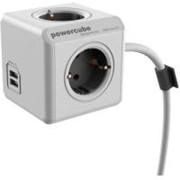 Allocacoc Usb Stekker, Kunststof, Houtskool, S - thumbnail