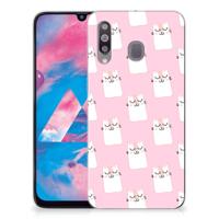 Samsung Galaxy M30 | TPU Hoesje | Sleeping Cats - thumbnail
