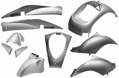 Edge plaatset mio 10 delig zilver metallic Edge plaatset mio 10 delig zilver metallic