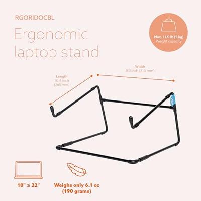 R-Go Tools Steel R-Go Office laptopstandaard, zwart R-Go Tools Steel R-Go Office laptopstandaard, zwart