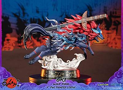 Okami: Oki Wolf Form PVC Statue Okami: Oki Wolf Form PVC Statue