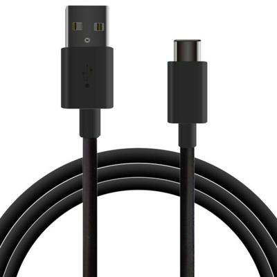 Ksix 12W USB-A naar USB-C datakabel oplaadkabel 1m zwart