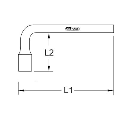 KS Tools 9631608 9631608 Steeksleutels