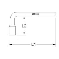 KS Tools 9631608 9631608 Steeksleutels - thumbnail