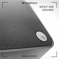 Cambridge Audio: MINX Min 12 Boekenplank Speaker - Zwart - thumbnail