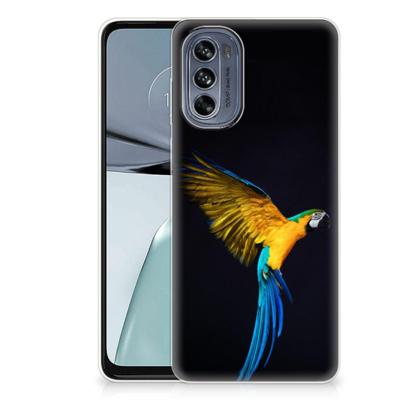 Motorola Moto G62 5G | TPU Hoesje | Papegaai Motorola Moto G62 5G | TPU Hoesje | Papegaai