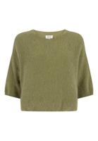 Aaiko Trui Lani Knit | Groen - thumbnail