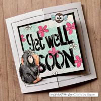 Vaessen Creative • clear stamps guinea pigs 4 7st. - thumbnail