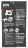 Braun handmixer multimix 3 450W vario 5 senelheden turbo garden deeghaken - thumbnail