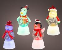 LED beeldjes d4h8 cm multi a4 kerstverlichting Lumineo - Lumineo - thumbnail