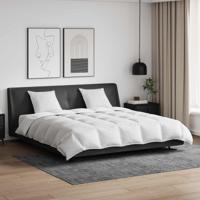 Dekbed Set met kussen 3 pcs Wit Donsveertjes - thumbnail