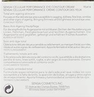 Sensai Cellular Performance Eye Contour Cream 15ml - thumbnail
