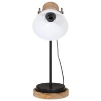 VidaXL Bureaulamp 25 w e27 17x17x50 cm wit - thumbnail