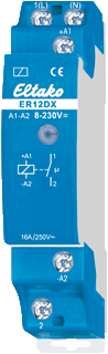 Eltako ER12DX-UC Schakelrelais Nominale spanning: 230 V Schakelstroom (max.): 16 A 1x NO 1 stuk(s)