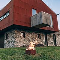 Höfats | Cube Vuurkorf | Bruin - thumbnail