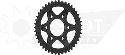 ESJOT Chain wheel 428 43z steel black