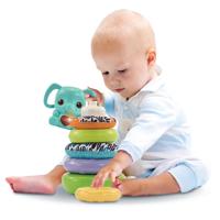 VTECH BABY - Nino, babyolifant Stacko 3 in 1 (gemaakt van biologisch plastic) - thumbnail