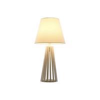 Bureaulamp Home ESPRIT Wit Hout 50 W 220 V 30 x 30 x 61 cm - thumbnail