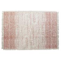 Tapijt DKD Home Decor Beige Oranje Franjes 160 x 230 x 1 cm - thumbnail