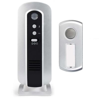 ADB-17 Alecto Draadloze Deurbel Black/Silver