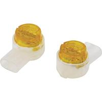 TRU COMPONENTS Draadconnector Flexibel: 0.13-0.65 mm² Massief: 0.13-0.65 mm² Aantal polen: 2 100 stuk(s) Geel - thumbnail