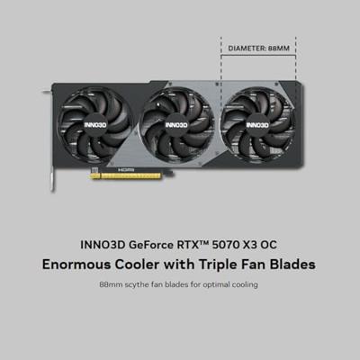 INNO3D GeForce RTX 5070 X3 OC 12GB INNO3D GeForce RTX 5070 X3 OC 12GB